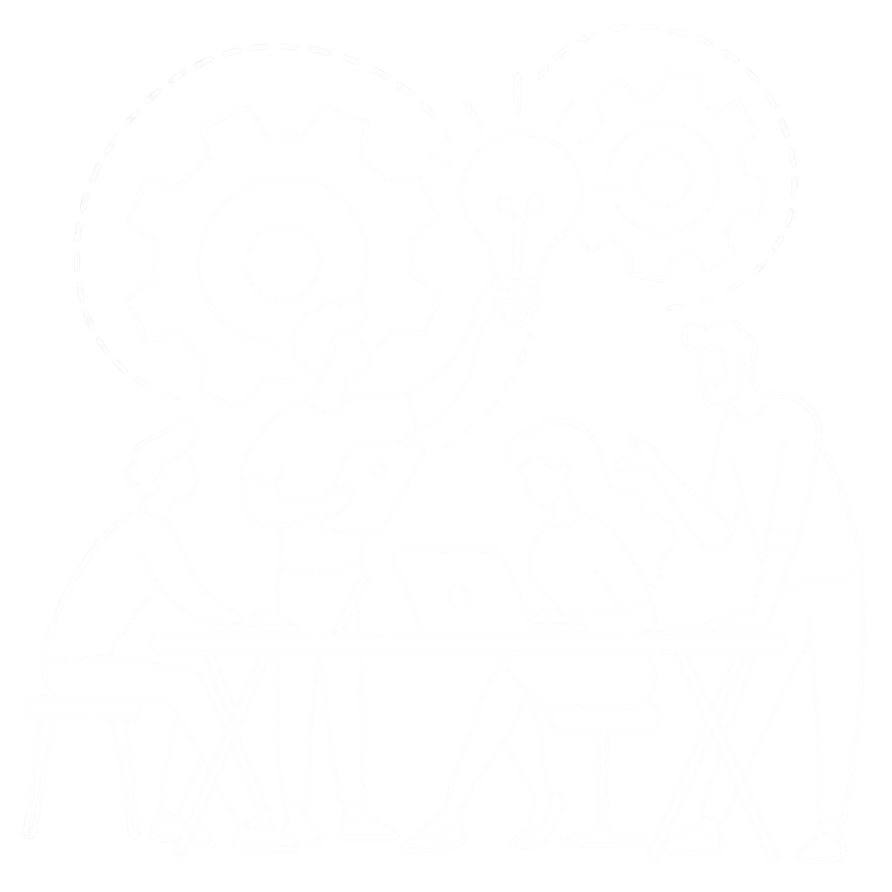 Ideas and collaboration icon